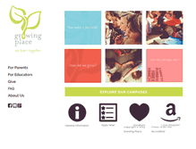 Tablet Screenshot of growingplace.org
